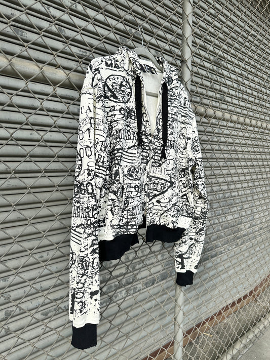 MERARI POSTAL DOUBLE ZIPPER ZIP UP