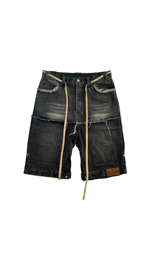 MERARI RVSE MIRROR JORTS